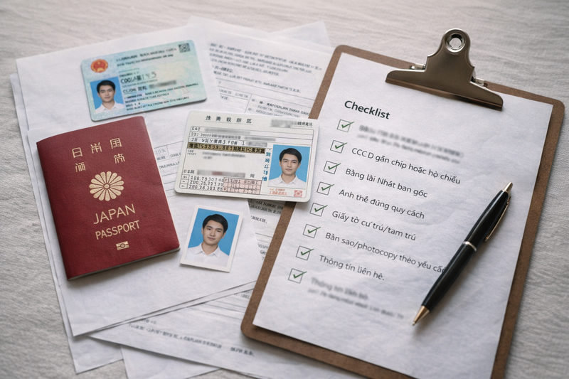 Đổi bằng lái xe Nhật Bản sang Việt Nam tại Tây Ninh 3 Hồ sơ đổi bằng lái Nhật sang Việt Nam ở Tây Ninh (Checklist đầy đủ)