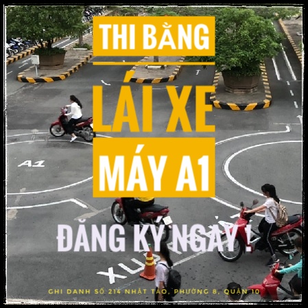 Thi bằng lái xe máy tại tphcm 1