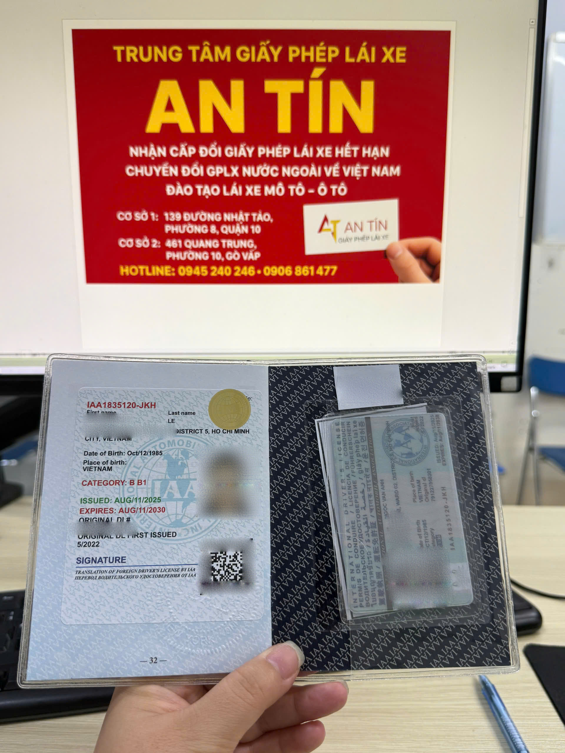 Bằng lái xe ở Mỹ có lái xe được ở Việt Nam không Bằng lái xe ở Mỹ có lái xe được ở Việt Nam không