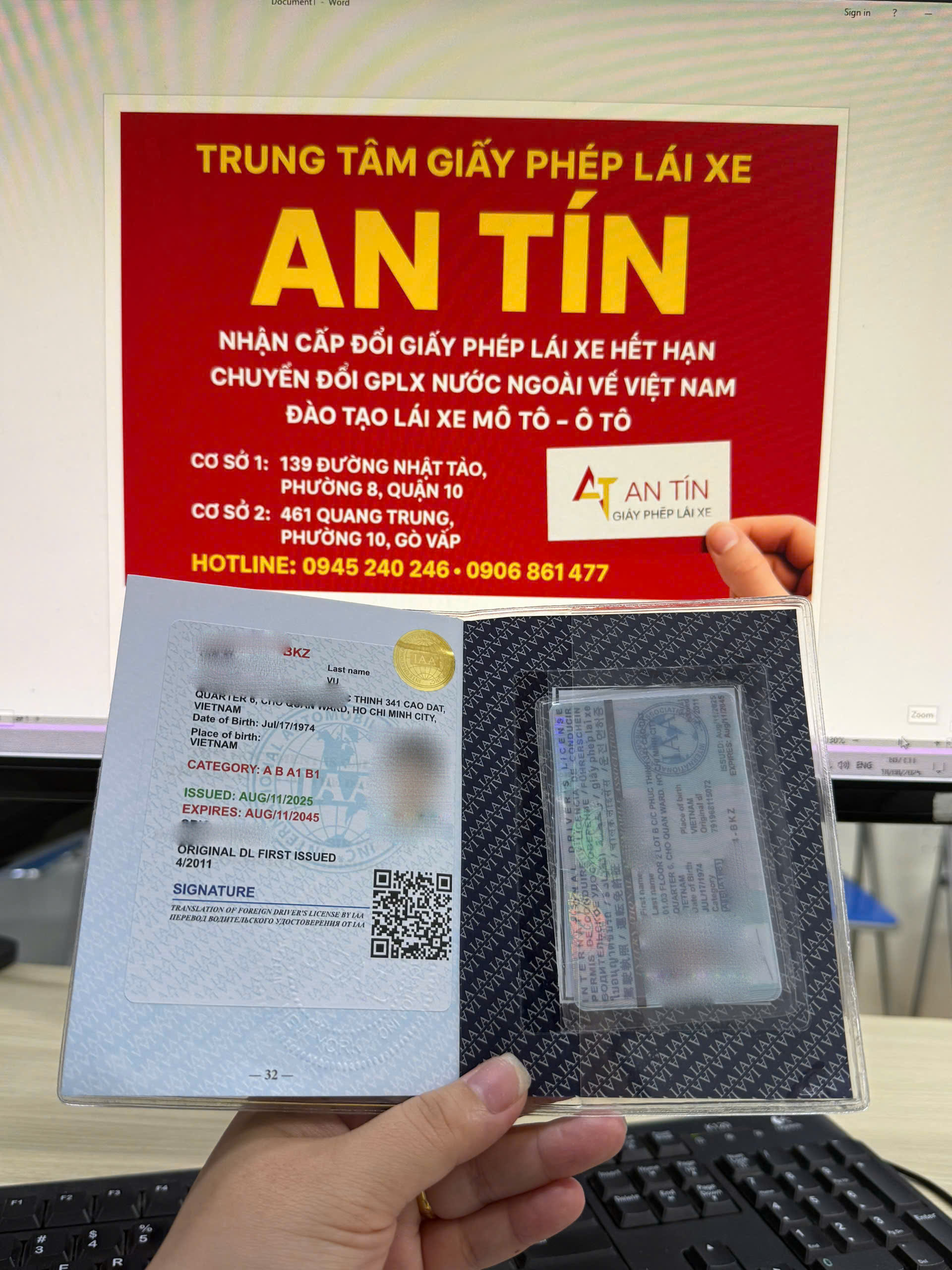 Đổi Bằng Lái Xe Quốc Tế IAA Giá Rẻ – Thủ Tục Đơn Giản, Thời Hạn 20 Năm 8
