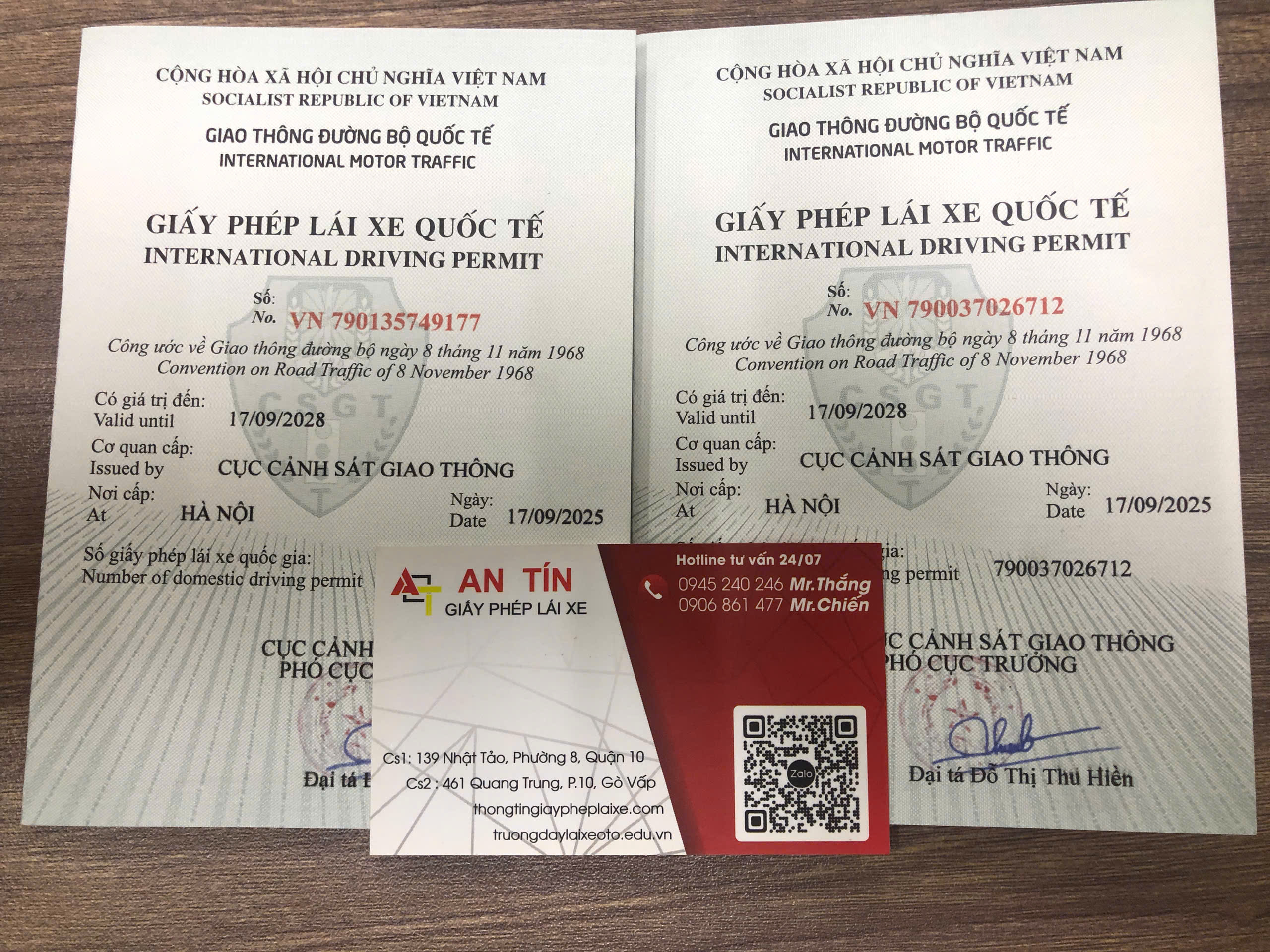 Mẫu bằng lái xe quốc tế IDP Đổi Bằng Lái Xe Quốc Tế IAA Giá Rẻ – Thủ Tục Đơn Giản, Thời Hạn 20 Năm 3